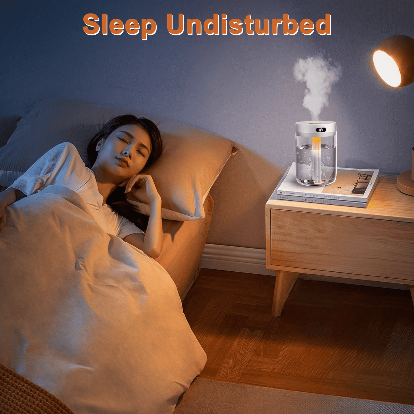 Patbrela Cool Mist Humidifier ,5L Essential Oil Diffuser , 5 in 1 Ultrasonic Aromatherapy Fragrant Oil Humidifier Vaporizer, Timer and Auto-off Switch