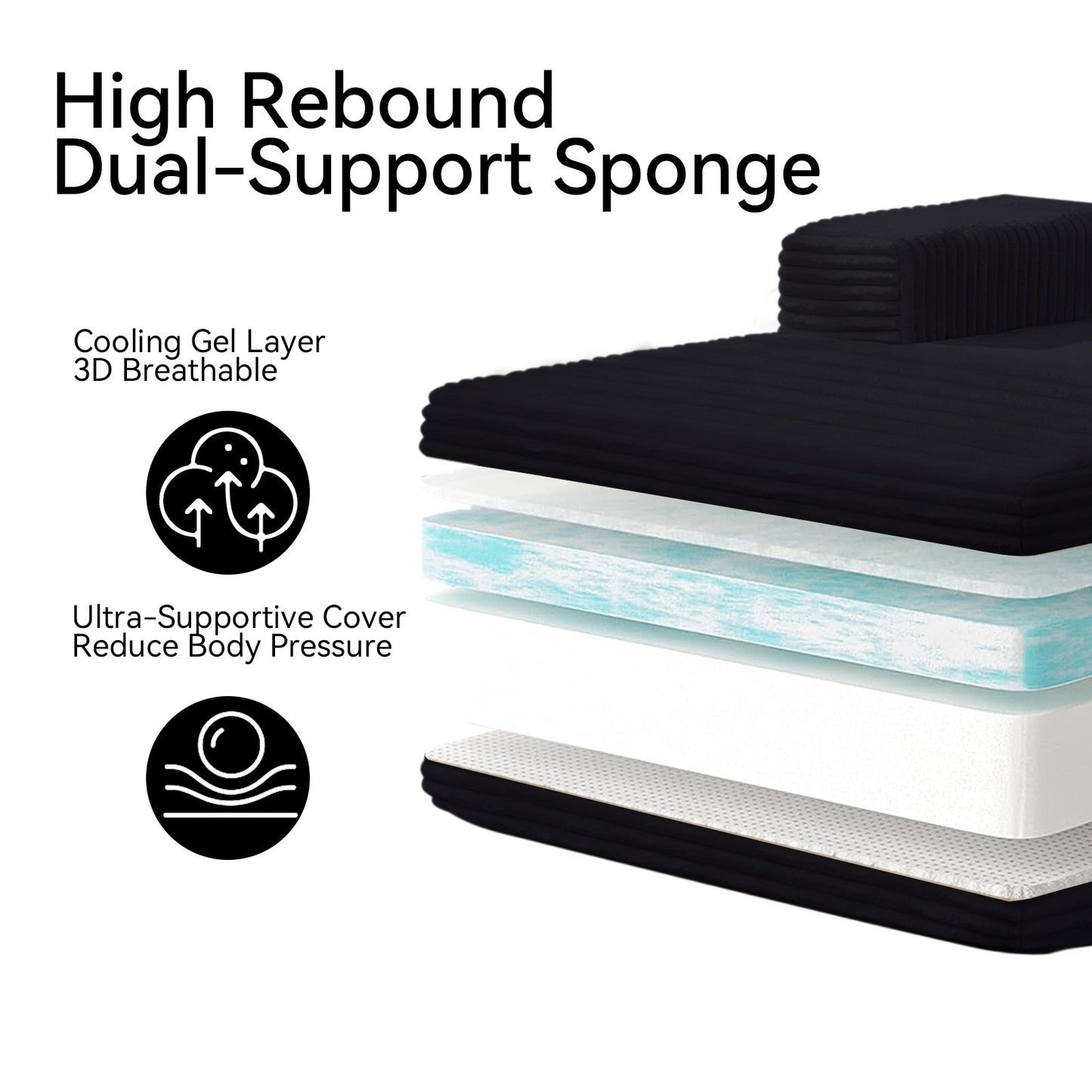 Sofa,Comfy Teddy Fleece Love Seat Couch,Extra Deep Seats Sofas,Tool-Free Setup Couch with 2 Pillows