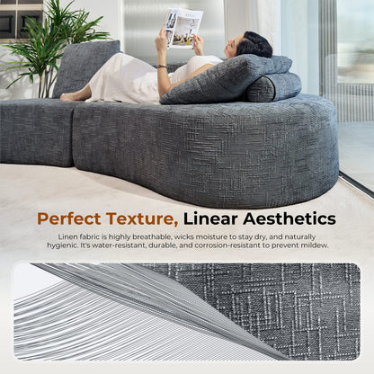 Sofa Couch, Comfy Corduroy Loveseat Sofa with Solid Wood, Spring Cushion Modern Couch with Extra Deep Seat for Living Room,Office Sofa