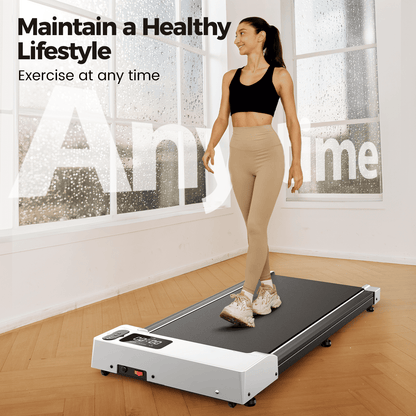 Walking Pad-Under Desk Treadmill for Home&Office,Patbrela Portable Walking Treadmill 2.5HP,3 in 1 Walking Pad for Walking Jogging Machine with 300 lbs Weight Capacity Remote Control LED Display